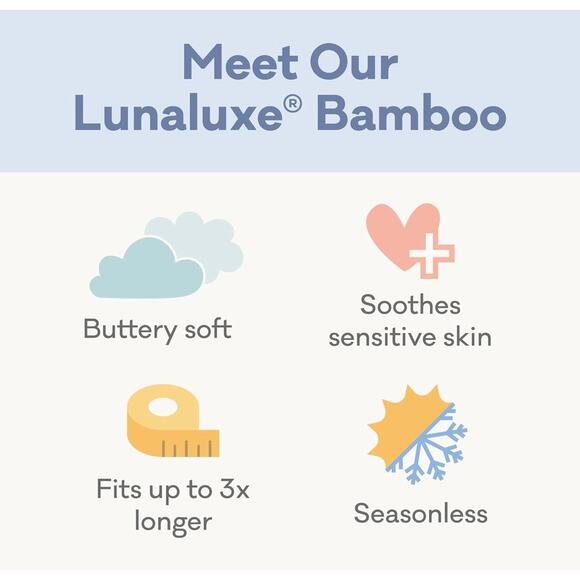 Little Sleepies Bamboo Baby Pajamas Size 6-12 Months - Picture 5 of 5